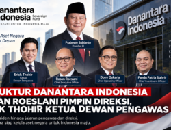 Struktur Danantara Indonesia: Rosan Roeslani Pimpin Direksi, Erick Thohir Ketua Dewan Pengawas