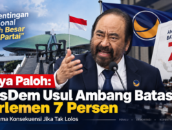 Surya Paloh: NasDem Usul Ambang Batas Parlemen 7 Persen, Siap Terima Konsekuensi