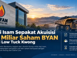 Haji Isam Sepakat Akuisisi 10 Miliar Saham BYAN dari Low Tuck Kwong