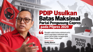 PDIP Usulkan Batas Maksimal Partai Pengusung Capres pada Pilpres 2029