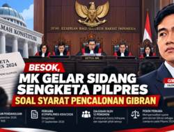 Besok, MK Gelar Sidang Sengketa Pilpres 2024 soal Syarat Pencalonan Gibran