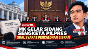 Besok, MK Gelar Sidang Sengketa Pilpres 2024 soal Syarat Pencalonan Gibran