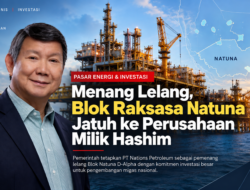 Menang Lelang, PT Nations Petroleum Garap Blok Migas Raksasa Natuna D-Alpha