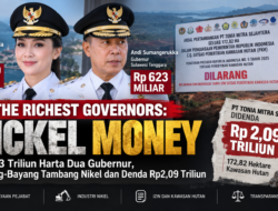 Rp1,33 Triliun Harta Dua Gubernur dan Bayang-Bayang Industri Nikel