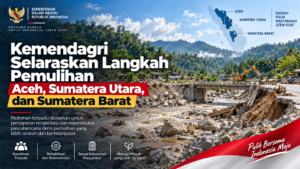 Kemendagri Selaraskan Langkah Pemulihan Pascabencana di Aceh, Sumut, dan Sumbar
