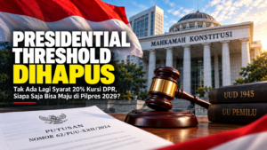 Presidential Threshold Dihapus, Pencalonan Presiden Pemilu 2029 Tanpa Ambang Batas