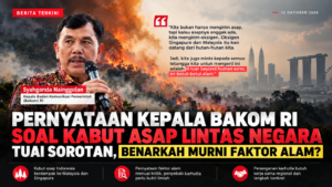 Pernyataan Kepala Bakom RI soal Kabut Asap Lintas Negara Tuai Sorotan, Benarkah Murni Faktor Alam?