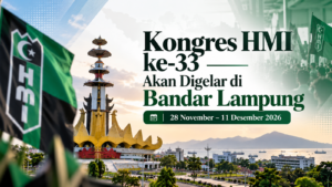 Kongres HMI XXXIII Akan Digelar di Bandar Lampung, Jadi Ruang Konsolidasi dan Adu Gagasan Kader