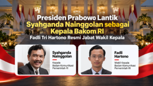 Presiden Prabowo Lantik Syahganda Nainggolan sebagai Kepala Bakom RI
