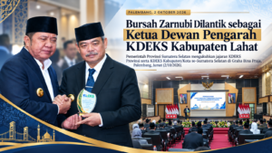 Bursah Zarnubi Dilantik sebagai Ketua Dewan Pengarah KDEKS Kabupaten Lahat