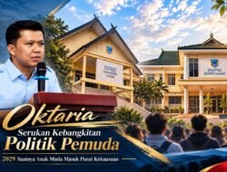 Oktaria Serukan Kebangkitan Politik Pemuda: 2029 Saatnya Anak Muda Masuk Pusat Kekuasaan