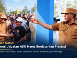 Anwar Hafid Tegaskan Promosi Jabatan ASN Harus Berdasarkan Prestasi, Bukan Kedekatan