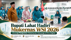 Bupati Lahat Hadiri Mukernas WSI 2026, Dorong Penguatan Ketahanan Keluarga di Era Digital