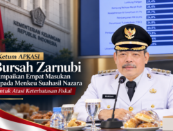Ketum APKASI Bursah Zarnubi Sampaikan Empat Masukan kepada Menkeu Suahasil Nazara untuk Atasi Keterbatasan Fiskal