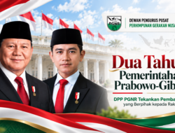 Dua Tahun Pemerintahan Prabowo-Gibran, DPP PGNR Tekankan Pembangunan yang Berpihak kepada Rakyat