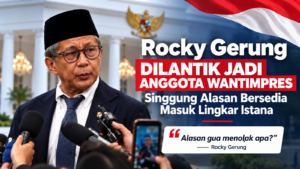 Rocky Gerung Dilantik Jadi Anggota Wantimpres, Singgung Alasan Bersedia Masuk Lingkar Istana