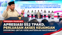 Presiden Prabowo Apresiasi 552 TPAKD, Perluasan Akses Keuangan Didorong untuk Kesejahteraan Masyarakat