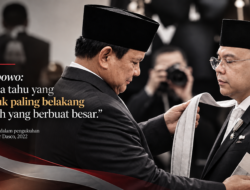 Prabowo: Jangan Remehkan Mereka yang Duduk di Belakang, Bisa Jadi Kelak Berbuat Besar