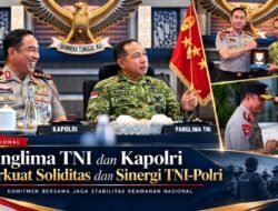 Panglima TNI dan Kapolri Perkuat Soliditas dan Sinergi TNI-Polri